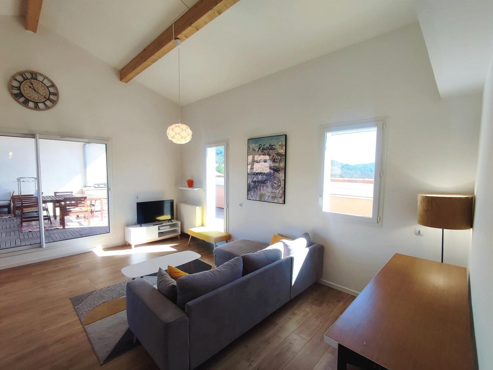 Terrasse 130M2 Panoramique Avec Climatisation Piscine - 3 Chambres Gréoux-les-Bains Zewnętrze zdjęcie